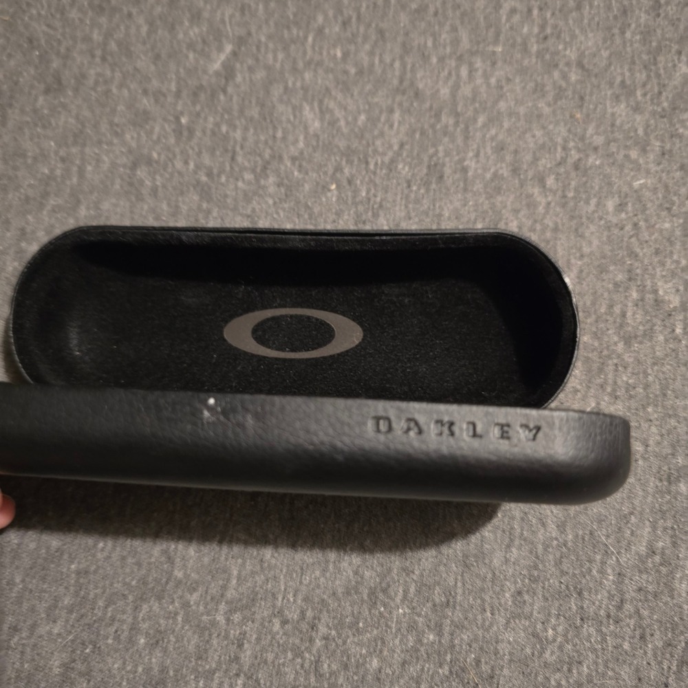 Oakley Black Hard Shell Sunglasses Case Eyewear Storage Box Logo